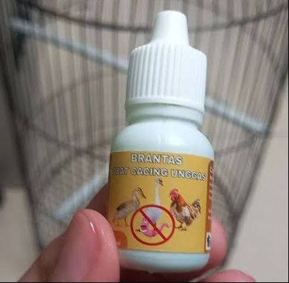 Brantas Obat Cacing Unggas Ayam Babek Entok Cair Terbaik