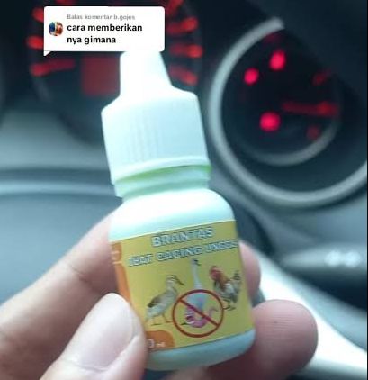 Cara Pemakaian Penggunaan Brantas Obat Cacing Unggas Ayam Bebek Entok Angsa